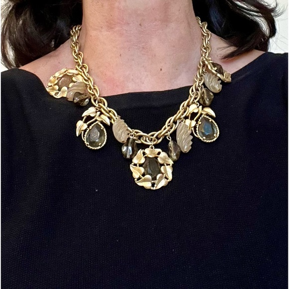 Vintage Gold Charm Choker - Picture 16 of 16